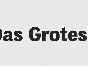 PF Das Grotesk Pro Family font