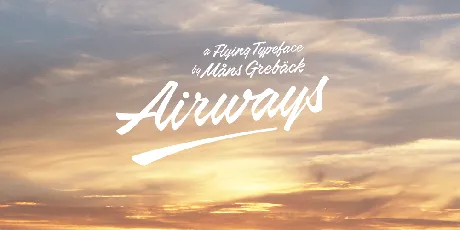 Airways font