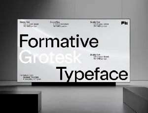 Formative Family font