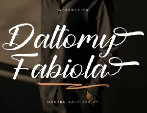 Daltomy Fabiola font