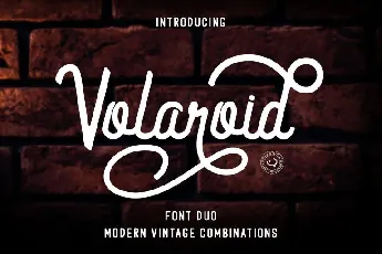 Volaroid Duo font