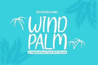 Wind Palm font