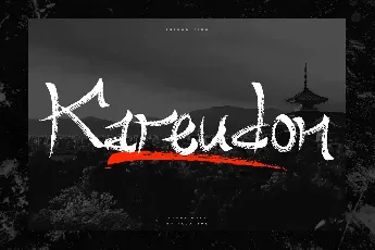 Kareudon font