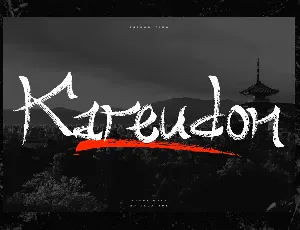 Kareudon font