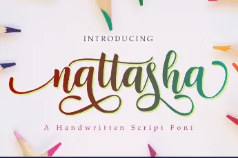 Nattasha font