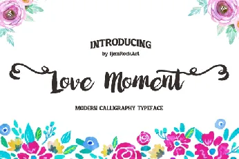 Love Moment font