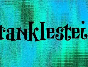 Qranklestein font