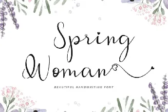 Spring Woman font