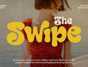 Swipe DEMO font