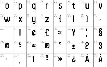 Pastilaris font