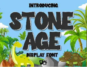 Stone Age font