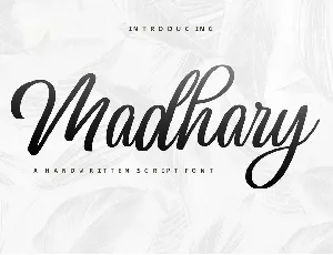 Madhary font