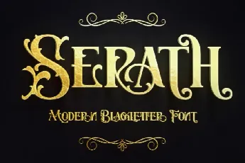 Serath - Personal use font