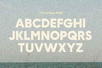 Okine font