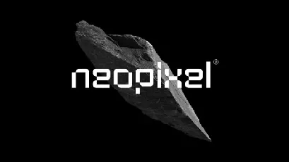 Neopixel font