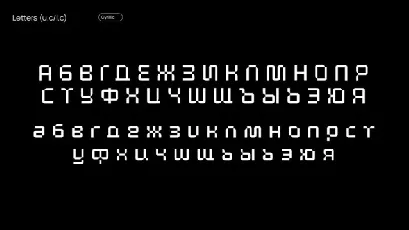 Neopixel font