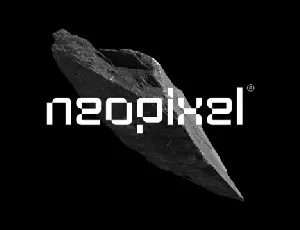 Neopixel font