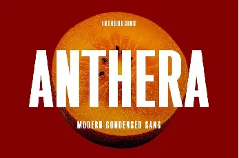 Anthera font