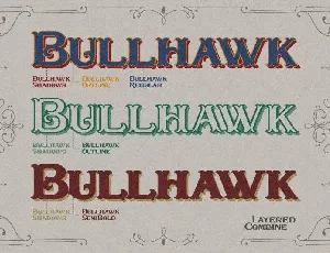 Bullhawk font