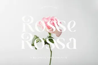 Rosse Rossa font