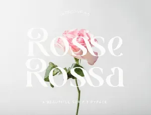 Rosse Rossa font