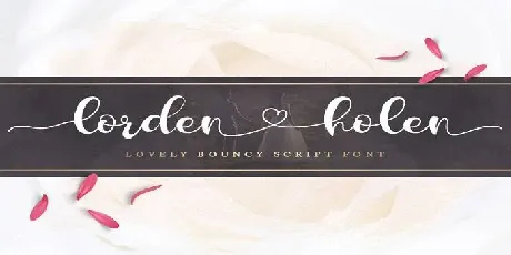 Lorden Holen font