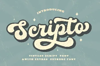 Scripto font