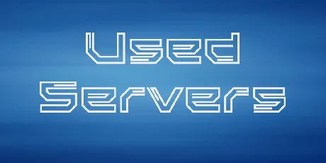 Used Servers font