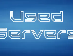 Used Servers font