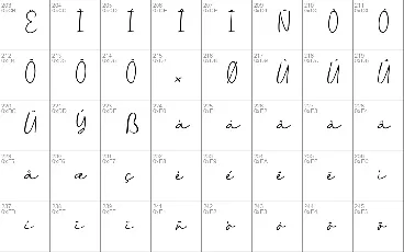 CoastlineCalligraphy font