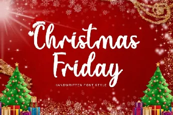 Christmas Friday font