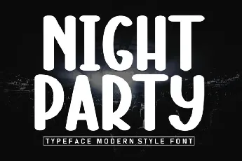 Night Party Script font