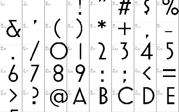 Mostra Nuova font