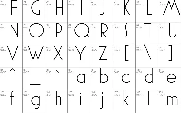 Mostra Nuova font