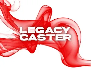 Legacy Caster font