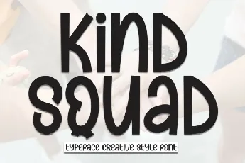 Kind Squad Display font