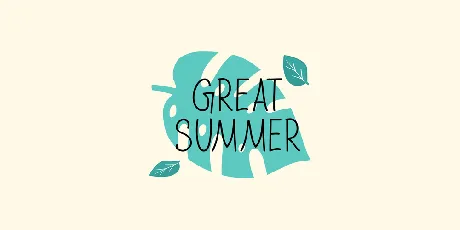 Summer Ink font