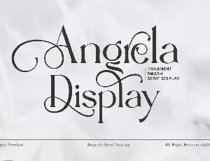 Angrela font