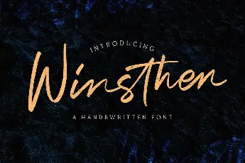 Winsthen font