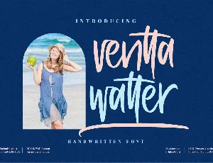 ventta watter font