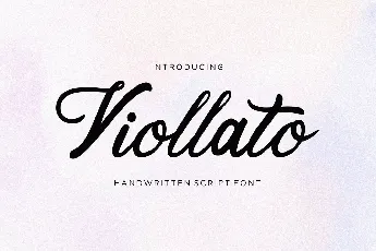 Violleto font