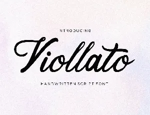 Violleto font