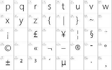 Segan font