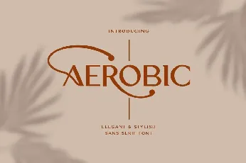 Aerobic Sans Serif font