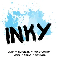 Ink font