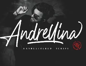 Andrellina Signature font