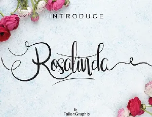 Rosalinda Script Free font