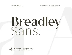 Breadley Sans font