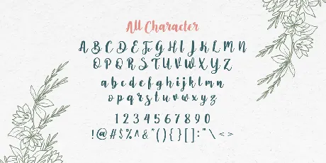 Nichea Rubean font