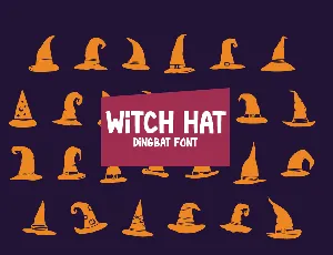 Witch Hat font